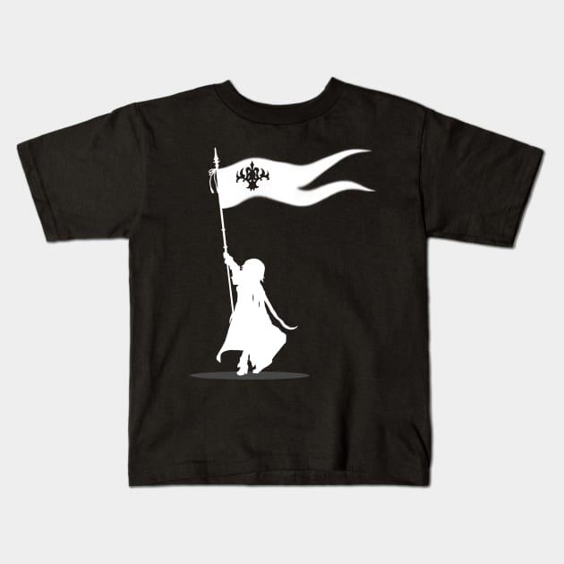 Jeanne d'arc Flag Kids T-Shirt by xEmiya